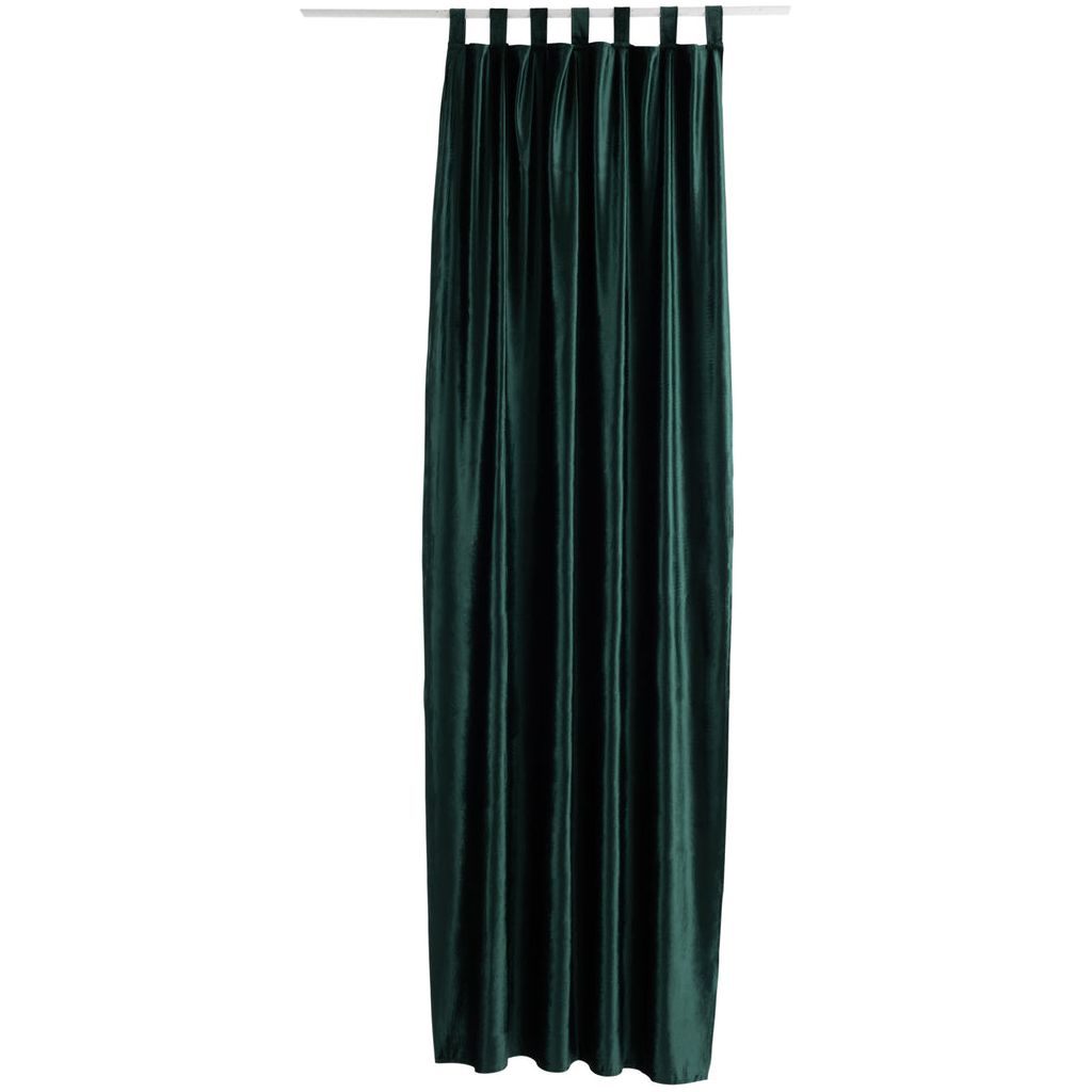 Rideau Velours Long Vert - Designix