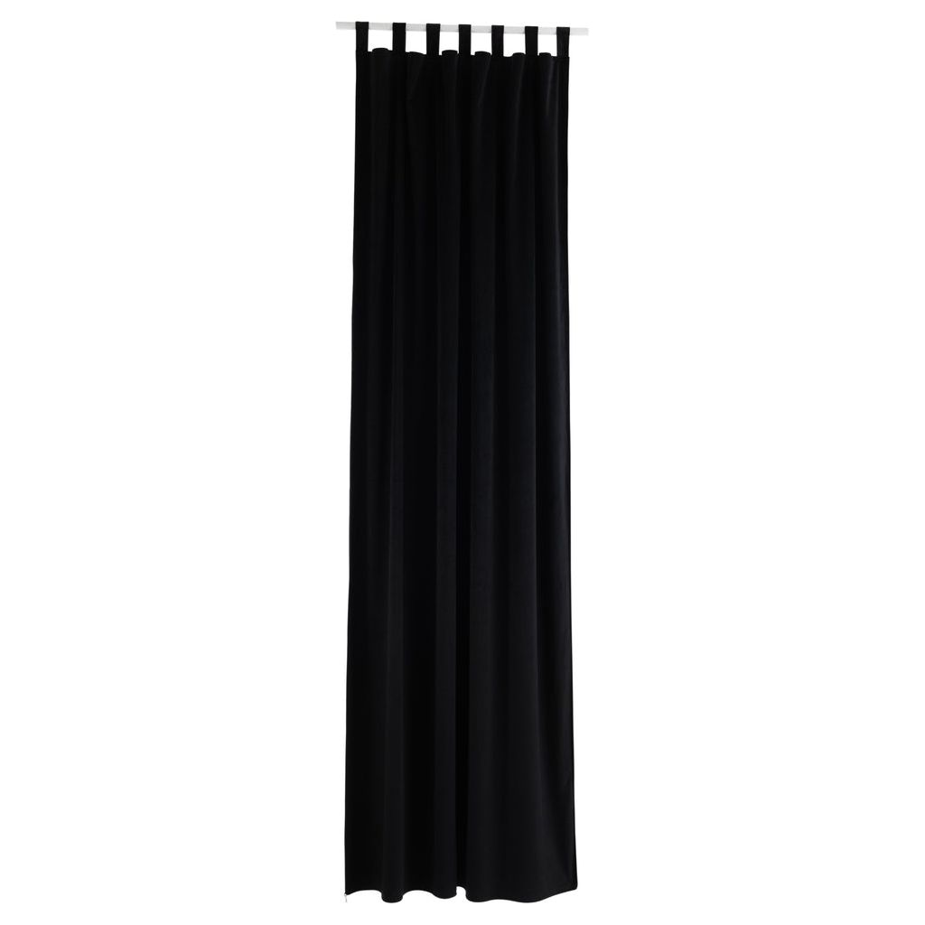 Rideau Velours Noir 270cm Long - Designix