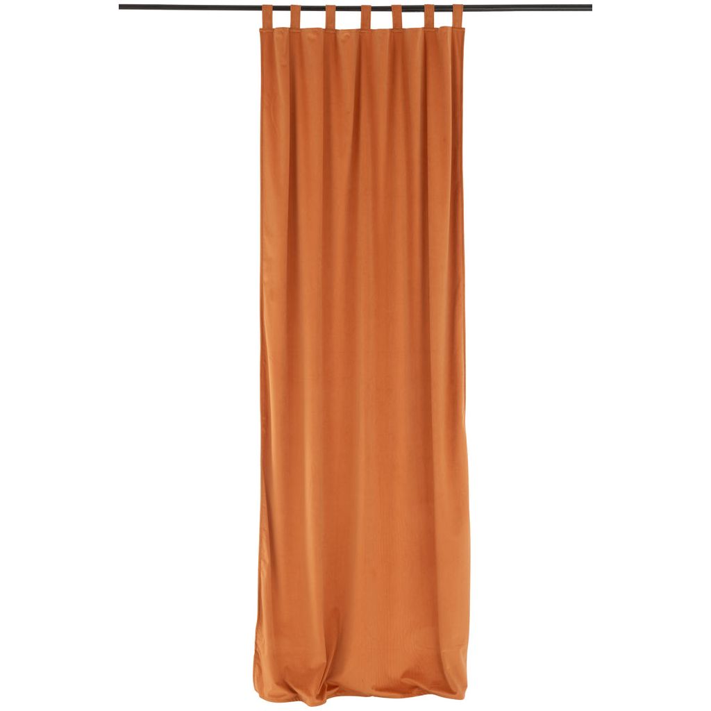Rideau Velours Ocre Long - Designix