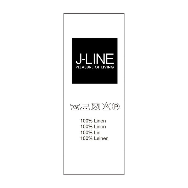 Rideau Voile Coton Lin Vert Foncé - Designix