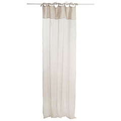 Rideau Voile Lin Beige 290x140