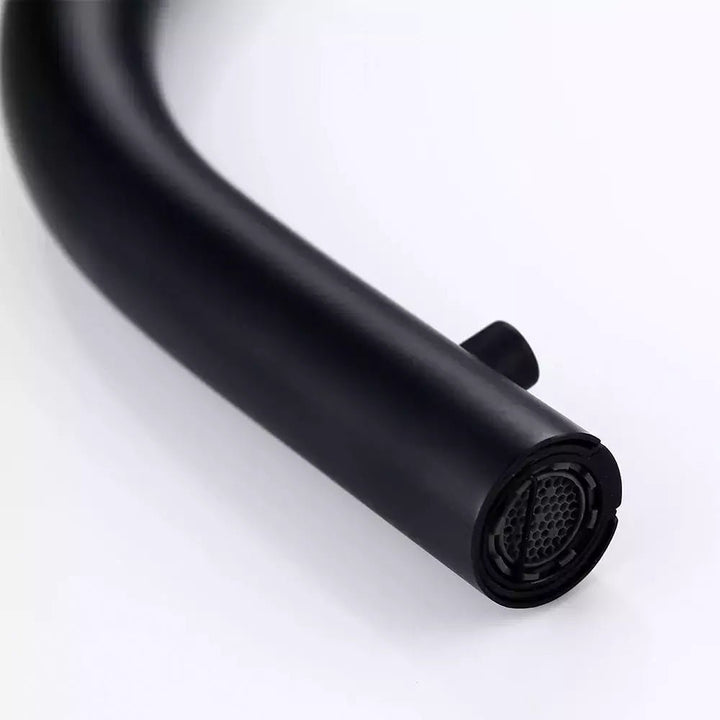 Robinet de Cuisine avec Douchette - Designix Robinets et Mitigeurs Noir Mat