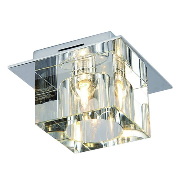 Spot plafond Rocco, cristal