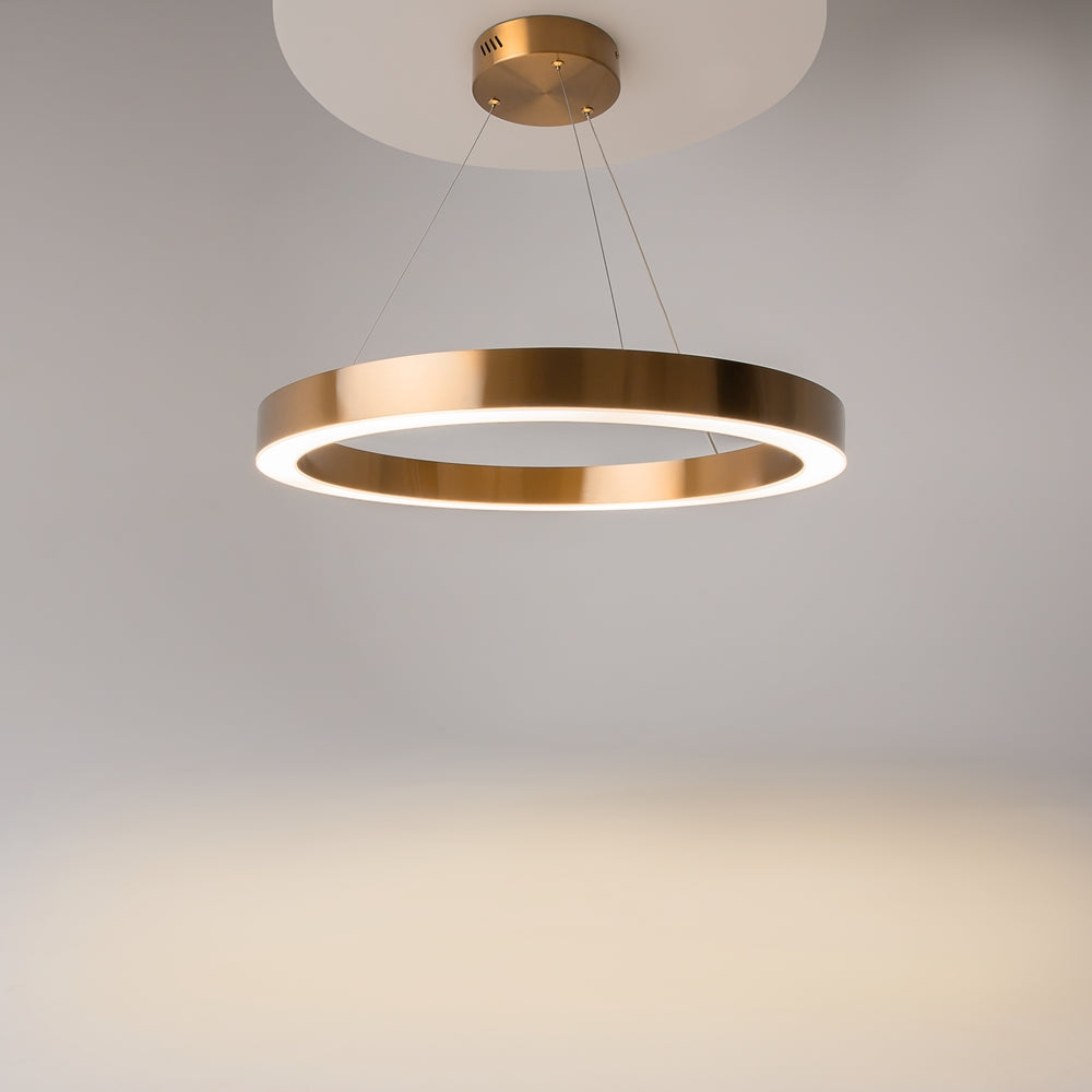 Saturno Suspension luminaire doré