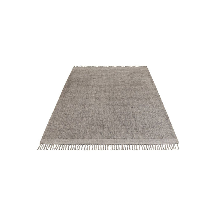 Tapis en viscose tacheté noir/blanc/gris | Designix -     - https://designix.fr