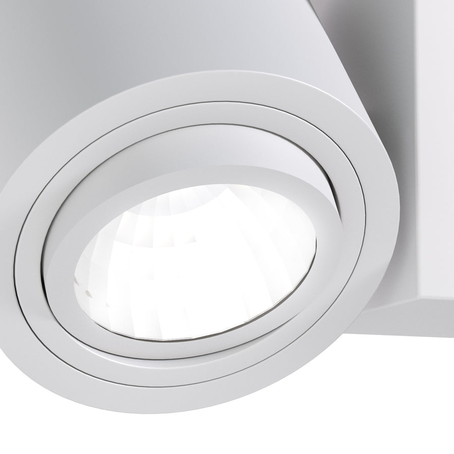Spot sur rail Rullo orientable blanc