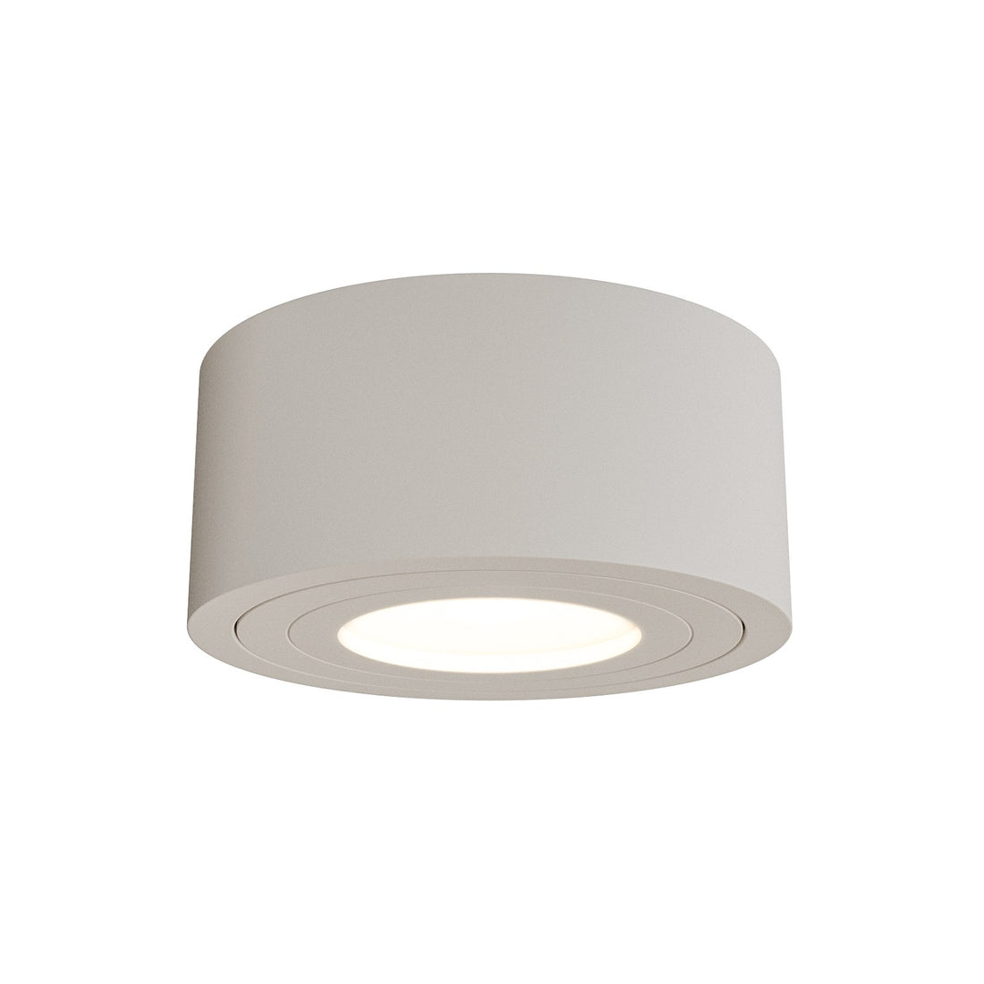 Spot plafond LED Rullo mini taupe, IP44