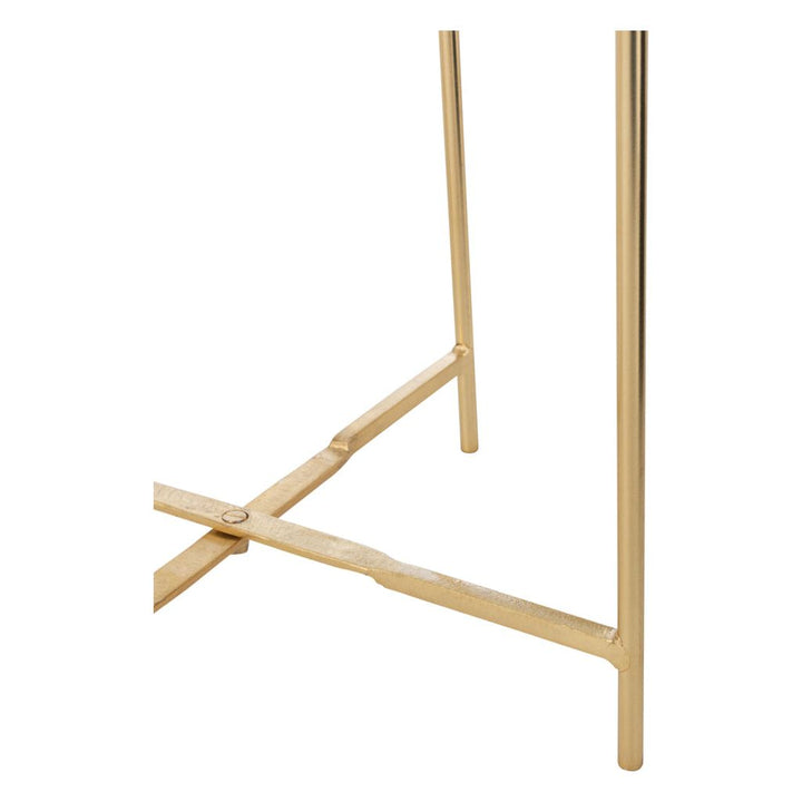 Ensemble de deux tables d'appoint Obi en verre/fer. | Designix -     - https://designix.fr