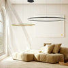 Suspension LED Ring 2 anneaux décalés
