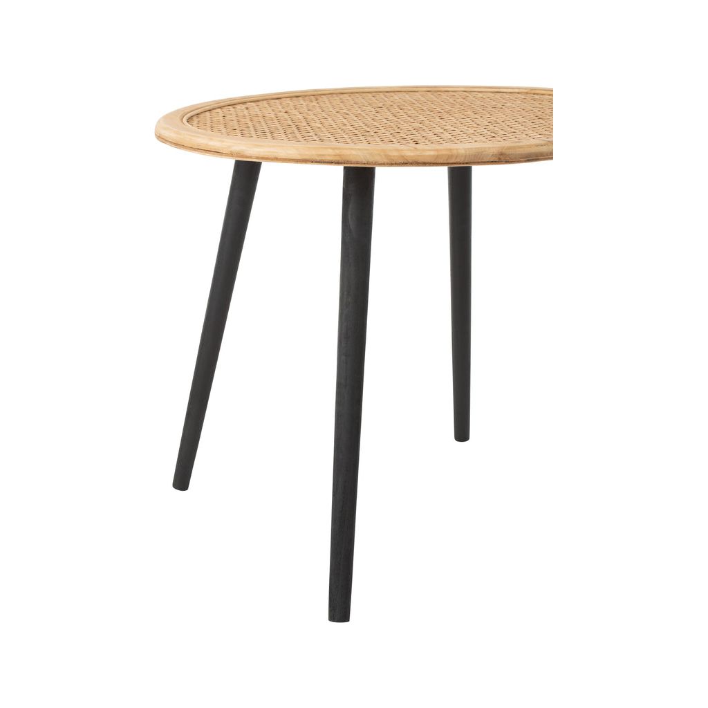 Ensemble de deux tables d'appoint en bambou naturel | Designix -     - https://designix.fr