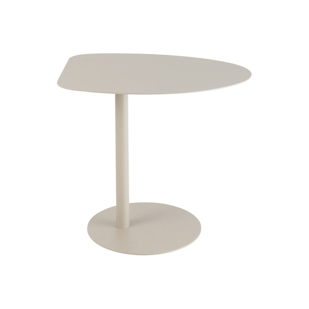 Table d'appoint en métal gris glace | Designix -     - https://designix.fr