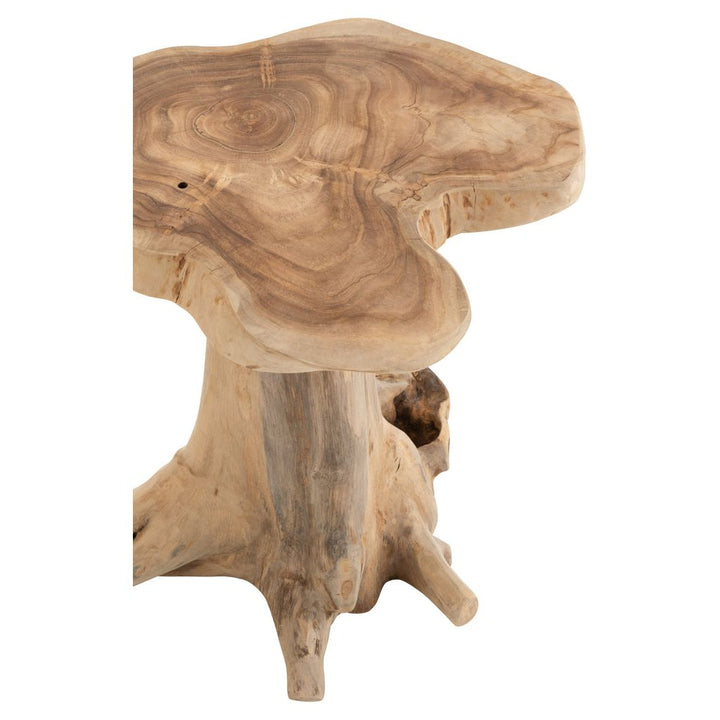 Table d'appoint en teck naturel petite Amy | Designix -     - https://designix.fr