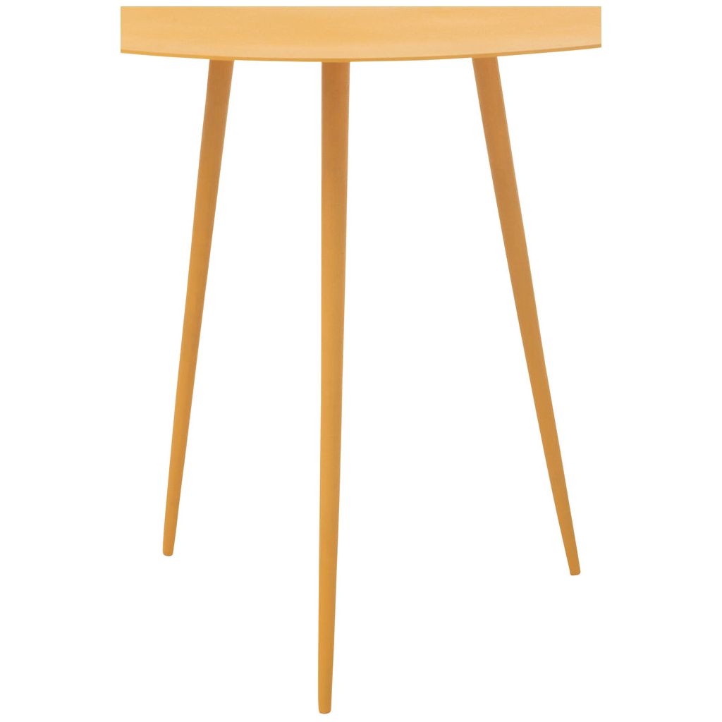 Table d'appoint en fer ocre | Designix -     - https://designix.fr