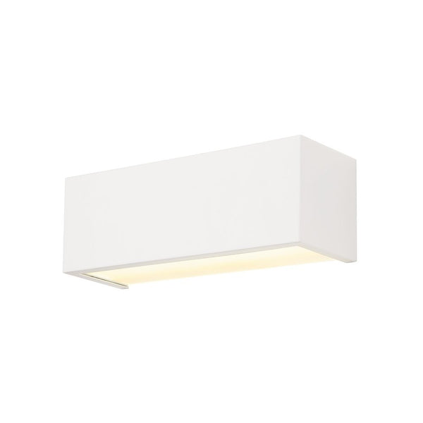 Applique murale blanche, verre