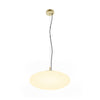 Suspension Olypso dorée, Ø 50 cm