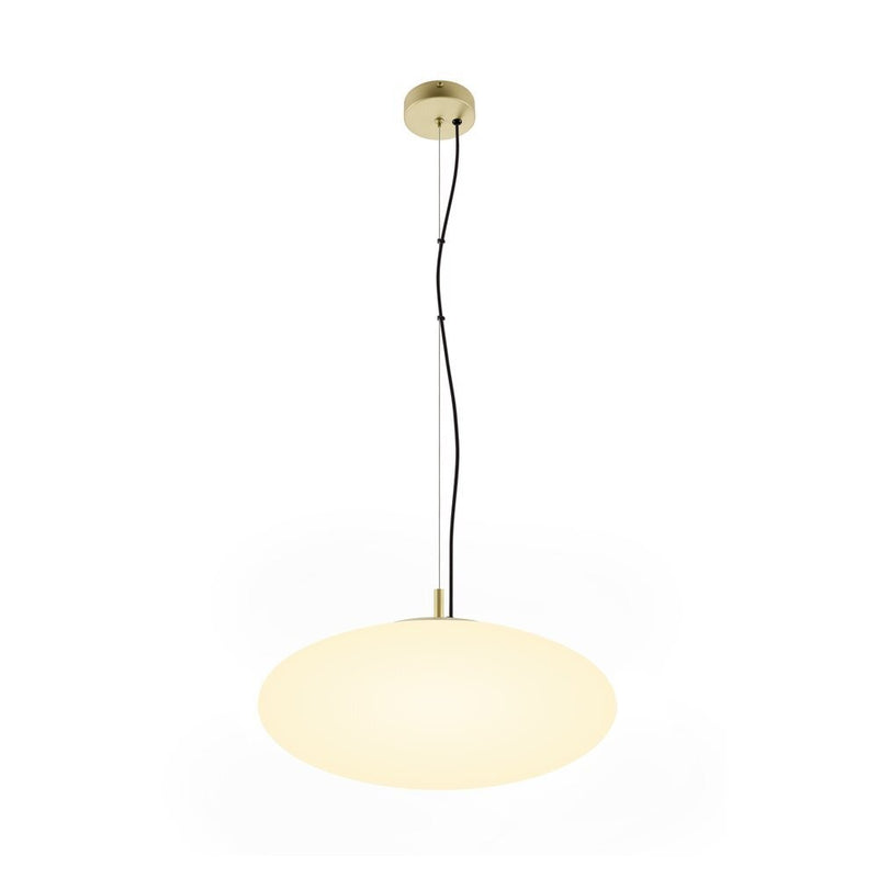 Suspension Olypso dorée, Ø 50 cm