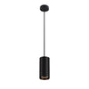 Suspension Numinos noire, H 21,3 cm