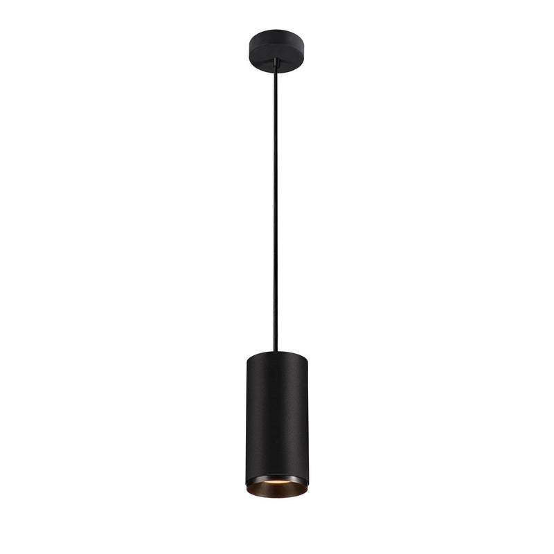 Suspension Numinos noire, H 21,3 cm
