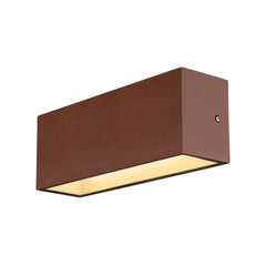 Applique extérieure Sitra rouille, L 30 cm