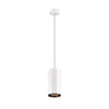 Suspension Numinos blanche et noire, H 25,8 cm