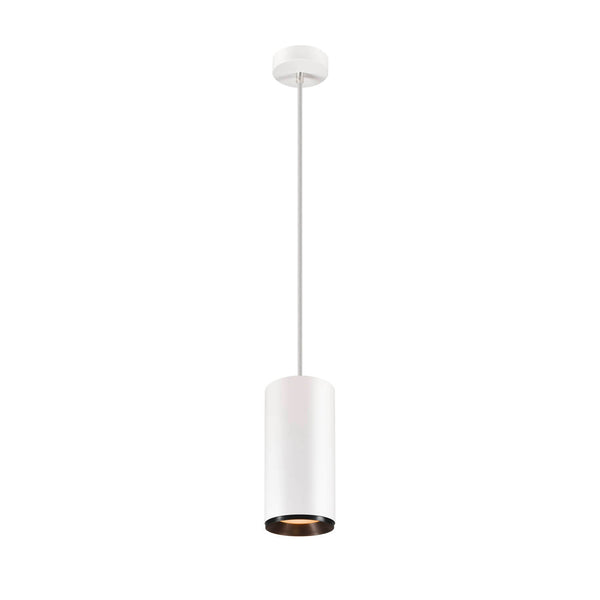 Suspension Numinos blanche et noire, H 25,8 cm