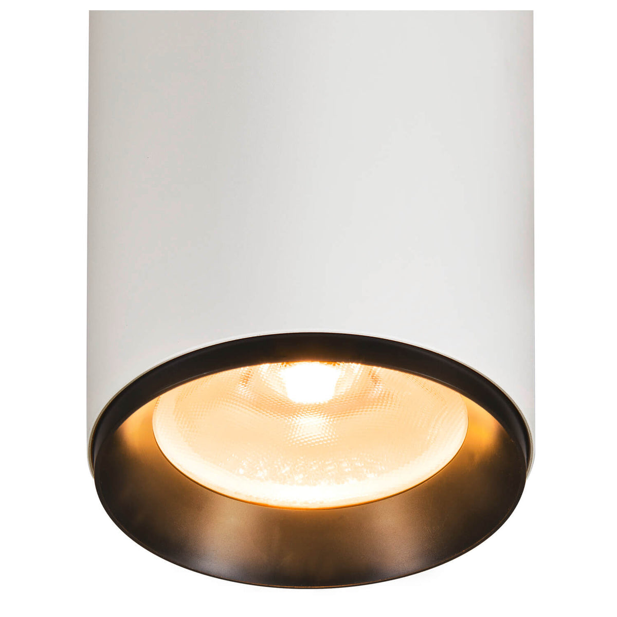 Suspension Numinos blanche et noire, H 25,8 cm