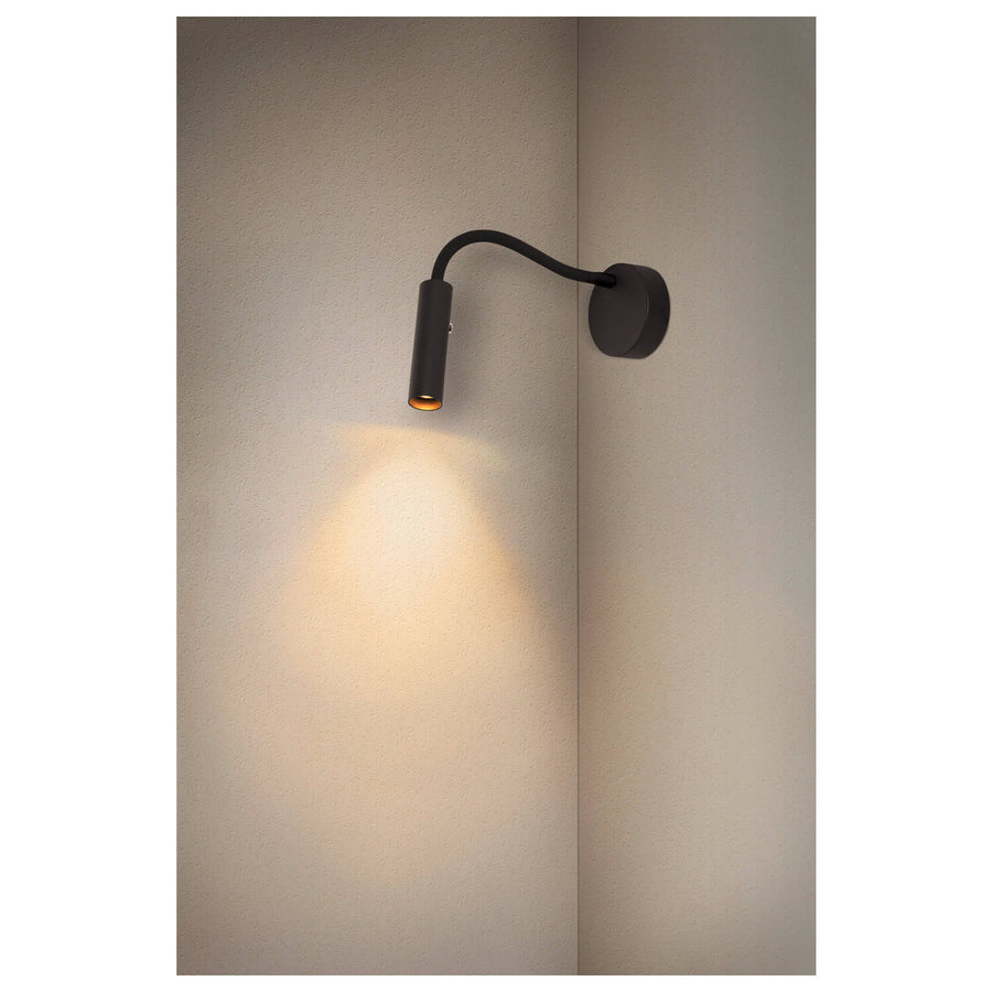 Applique murale Karpo noire, L 11,5 cm