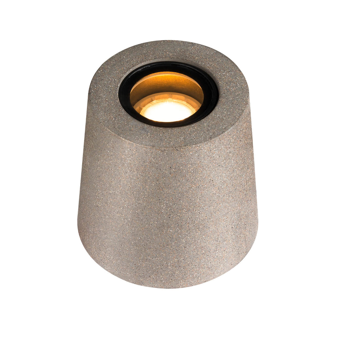 Lampadaire extérieur Concreto gris, béton, modèle rond
