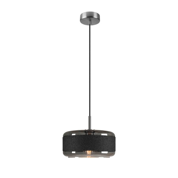 Suspension Pantilo Rope argentée, Ø 27 cm