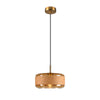 Suspension Pantilo Rope dorée, Ø 27 cm