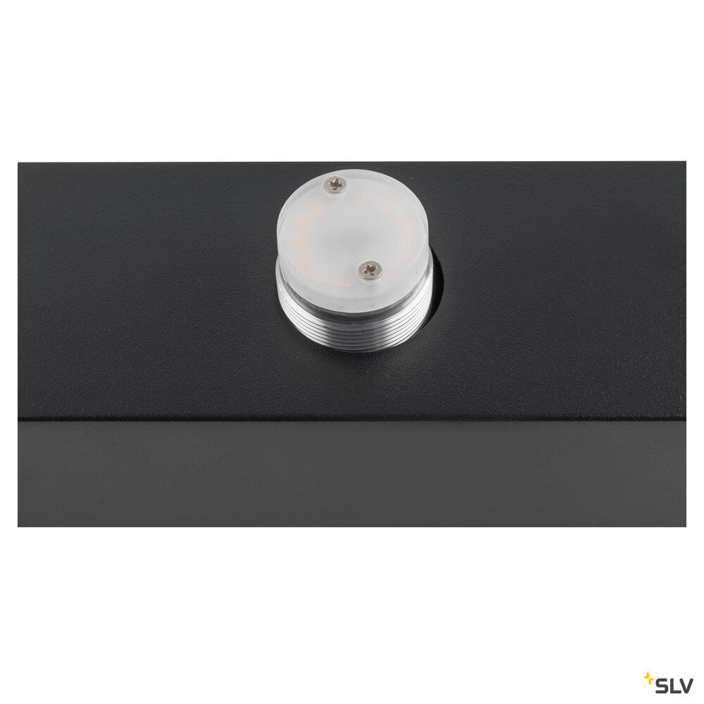 Applique murale SUN noire, L 64 cm