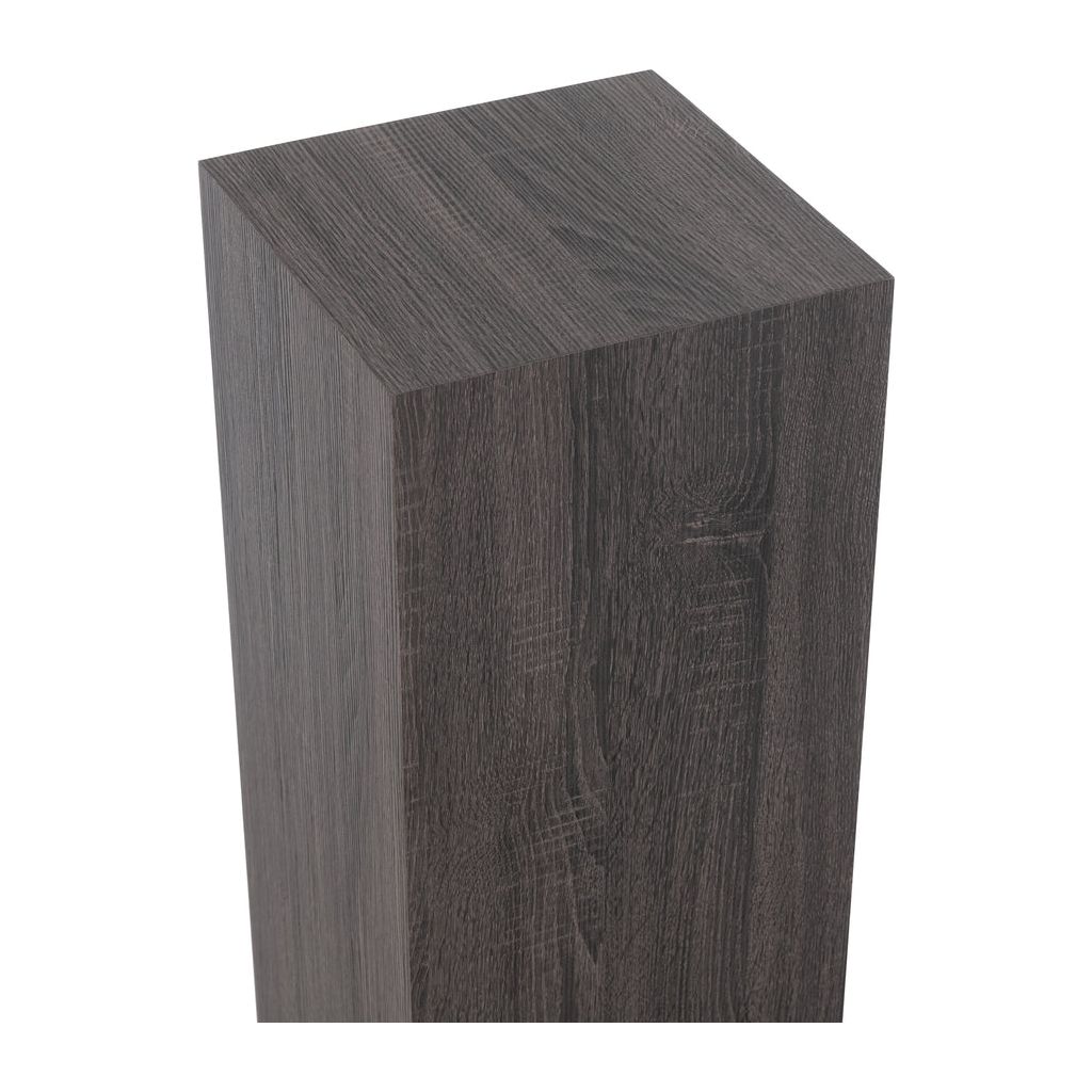 Socle Rectangulaire MDF Gris Grand - Designix