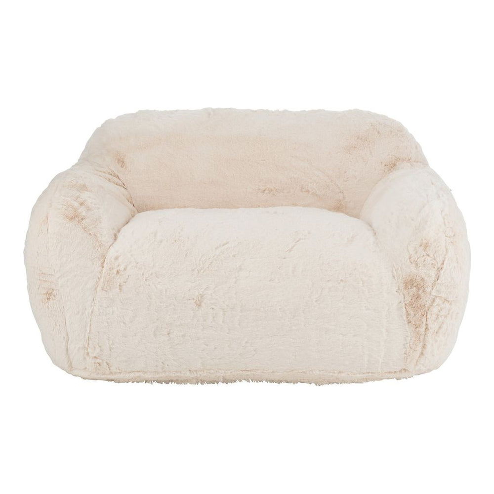 Sofa Crème Polyester Grand - Designix