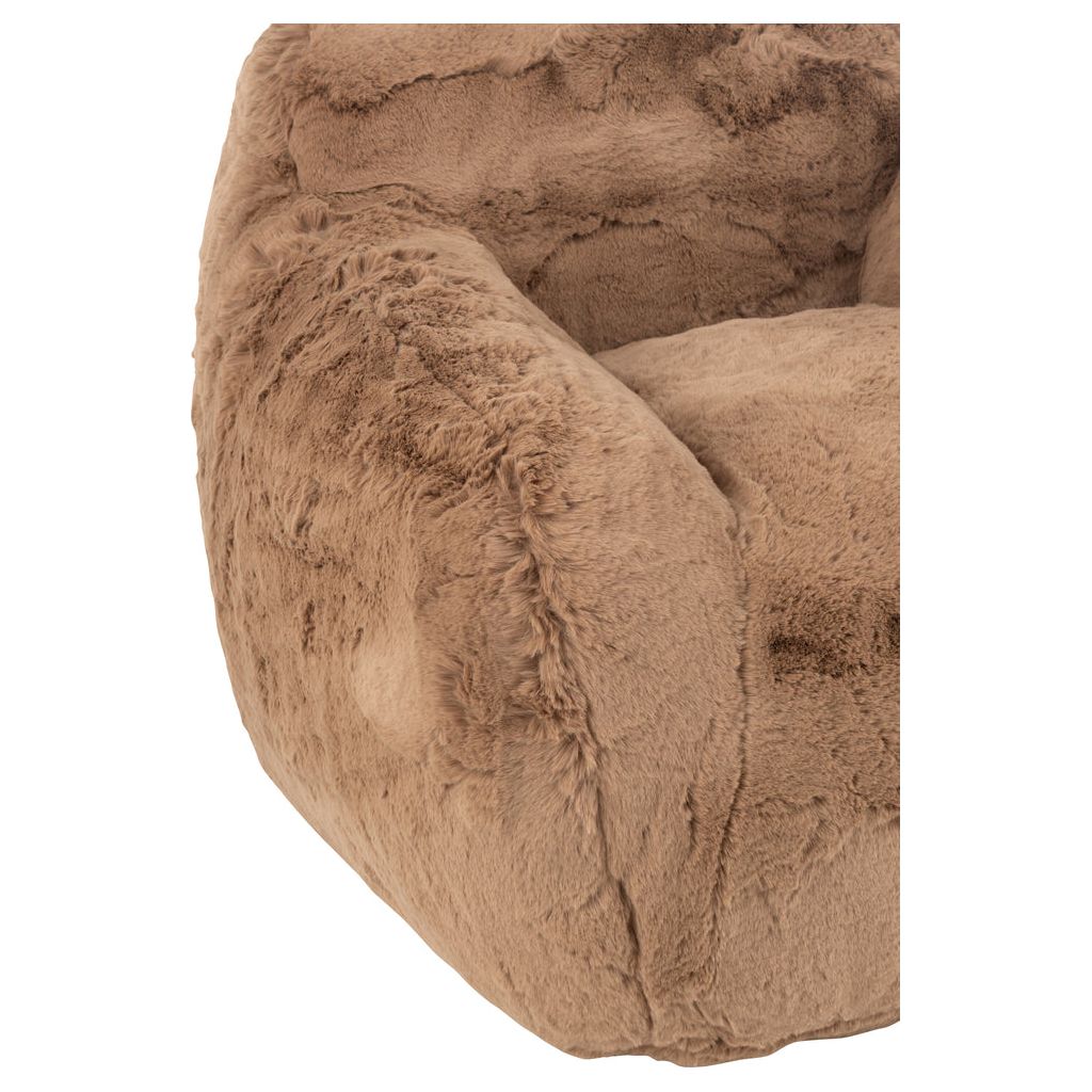 Sofa Petit Taupe Polyester - Designix