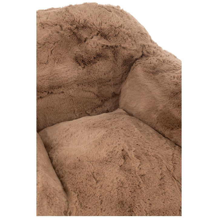 Sofa Petit Taupe Polyester - Designix