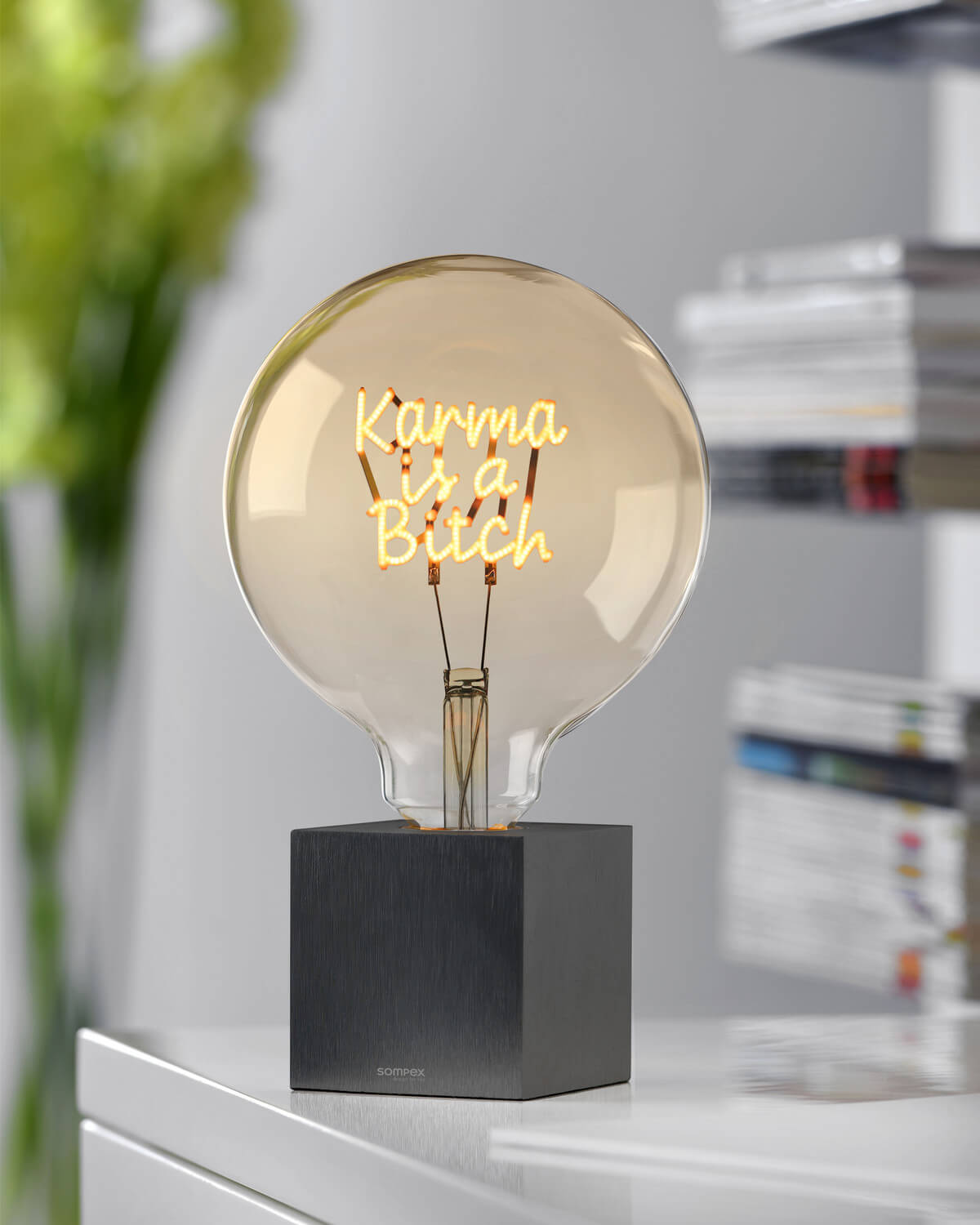 Ampoule E27 ambrée, 1,5 W | Sompex (625154)