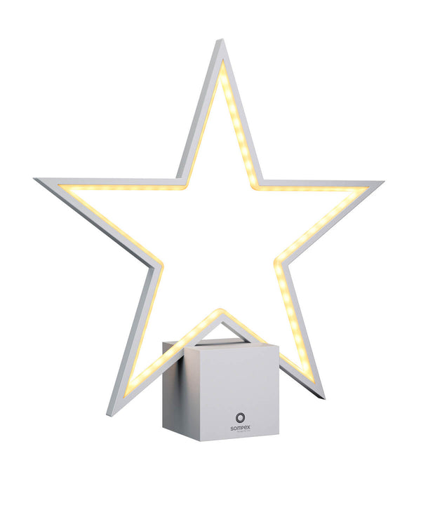 Lampe extérieure Lucy 2.0 argentée