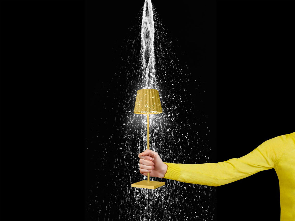 Lampe à poser sans fil Troll 2.0 jaune