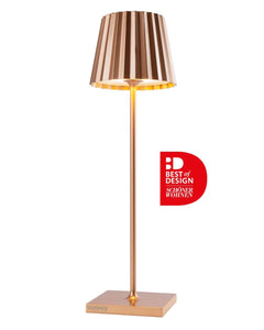 Lampe à poser sans fil Troll 2.0 cuivrée