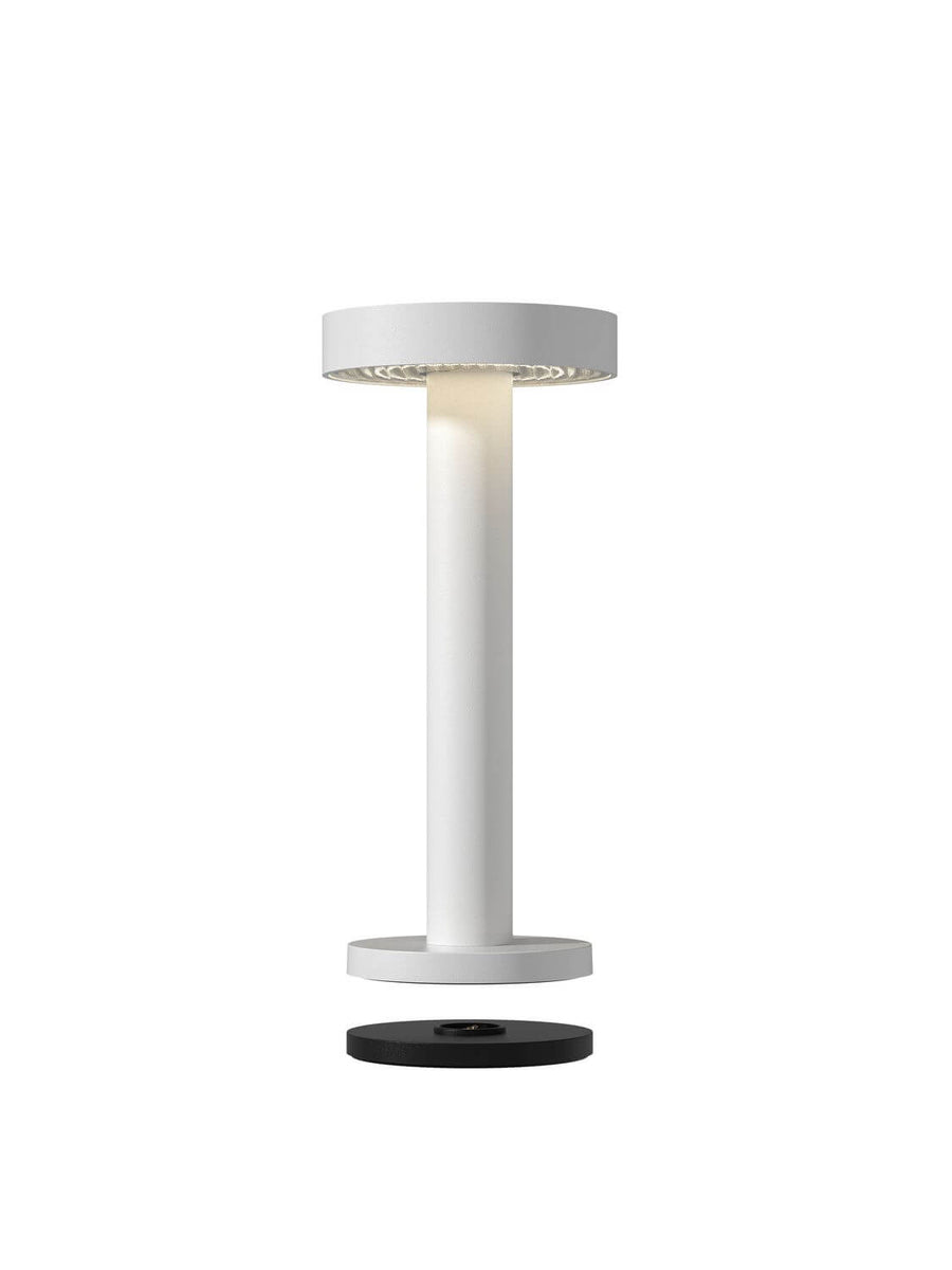 Lampe à poser sans fil Boro blanche