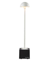 Lampe à poser sans fil Flora blanche