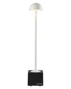Lampe à poser sans fil Flora blanche
