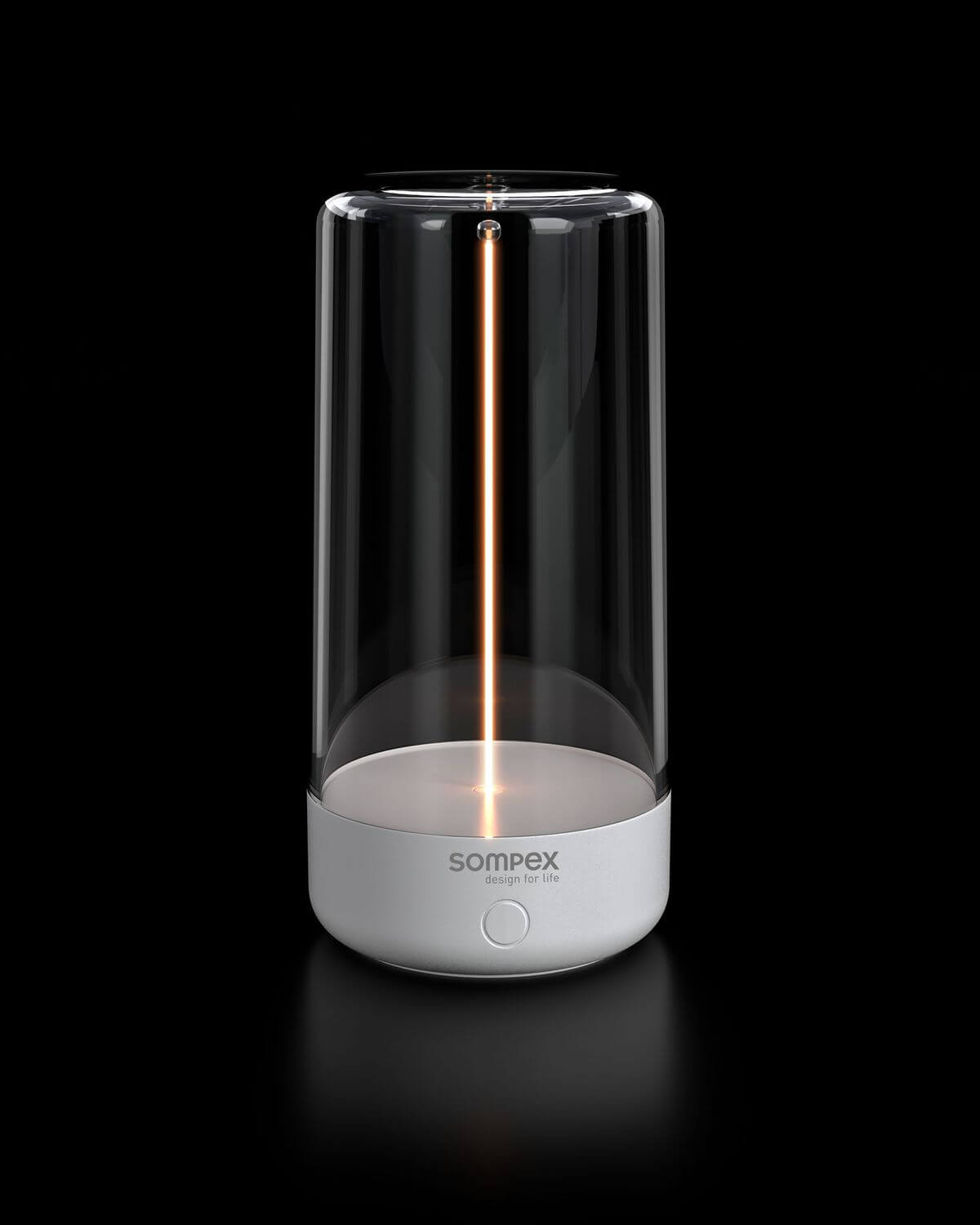 Lampe à poser sans fil Pulse blanche