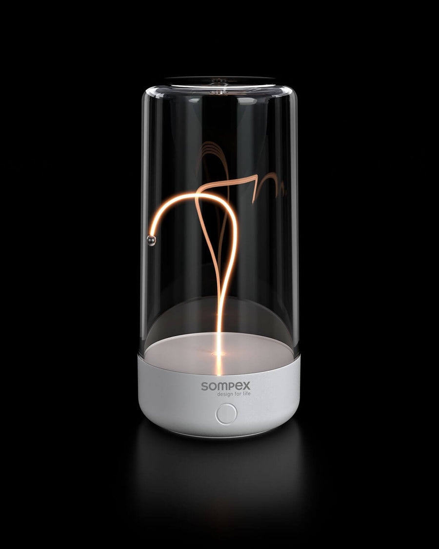 Lampe à poser sans fil Pulse blanche