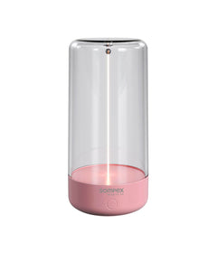 Lampe à poser sans fil Pulse rose (78516)