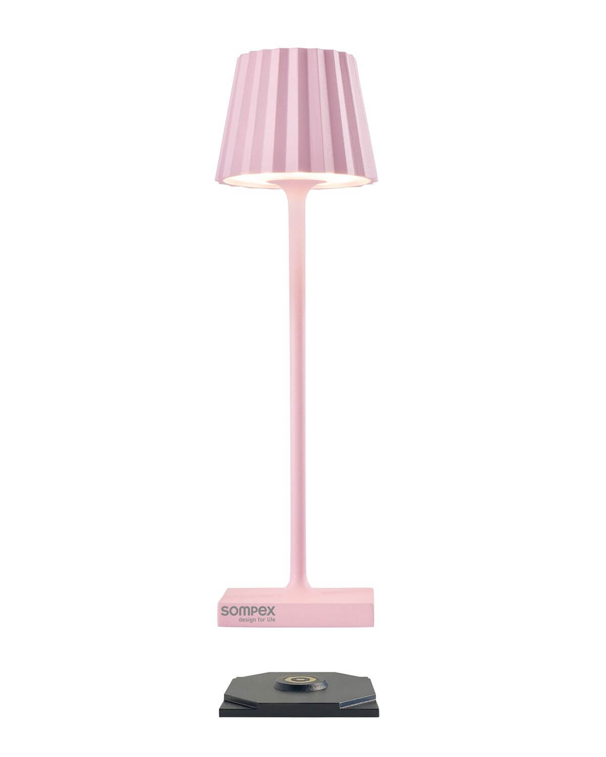 Lampe à poser sans fil Troll Nano rose
