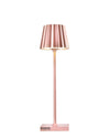 Lampe à poser sans fil Troll Nano or rose