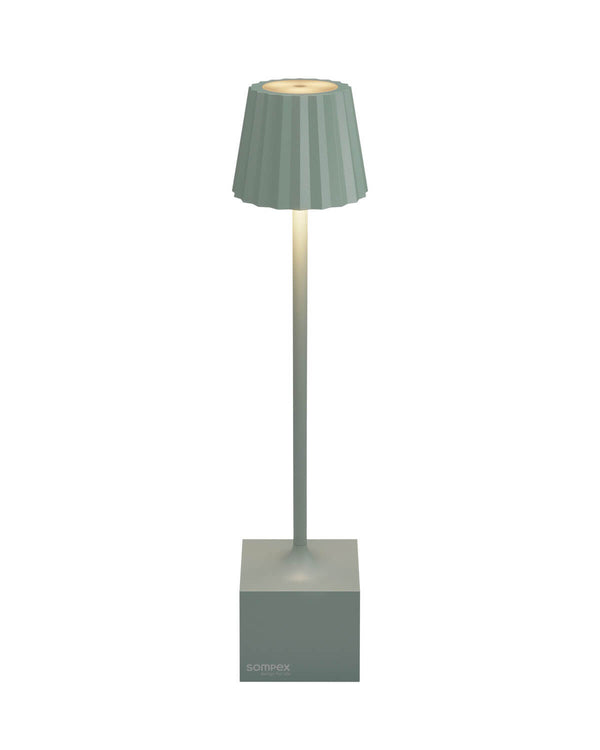 Lampe extérieure Dennis vert olive