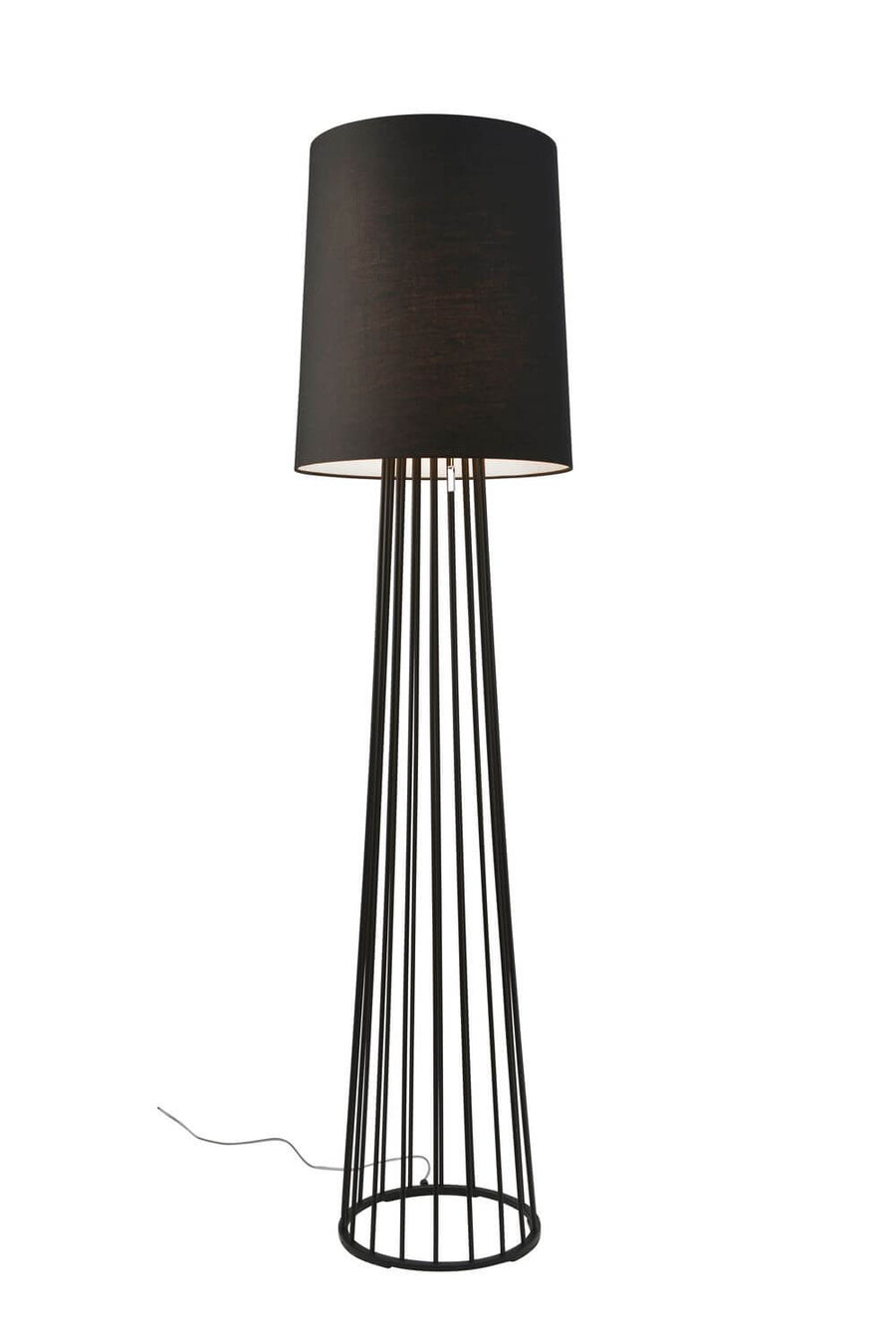 Lampadaire Mailand noir