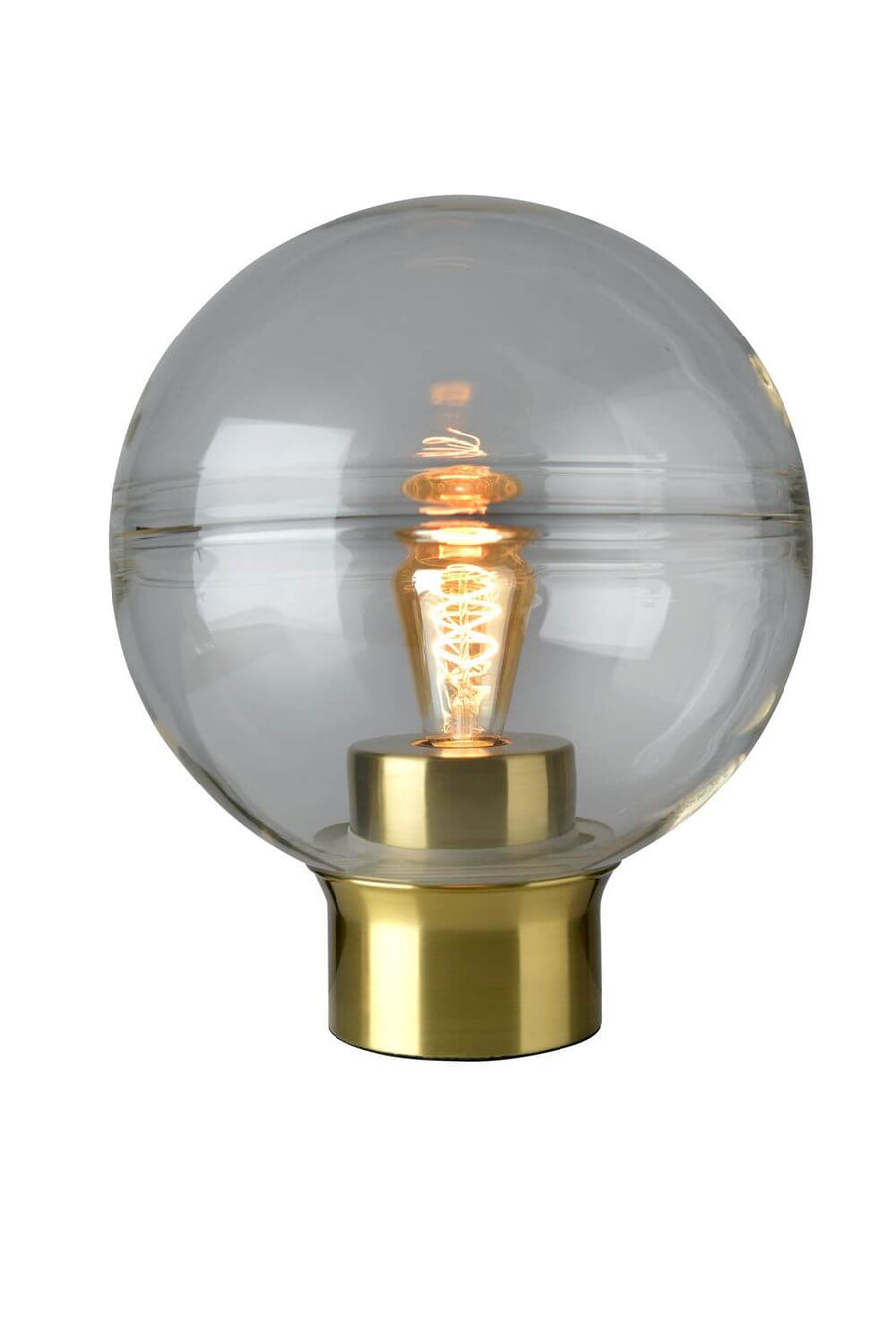 Lampe à poser Tokio dorée, H 36 cm